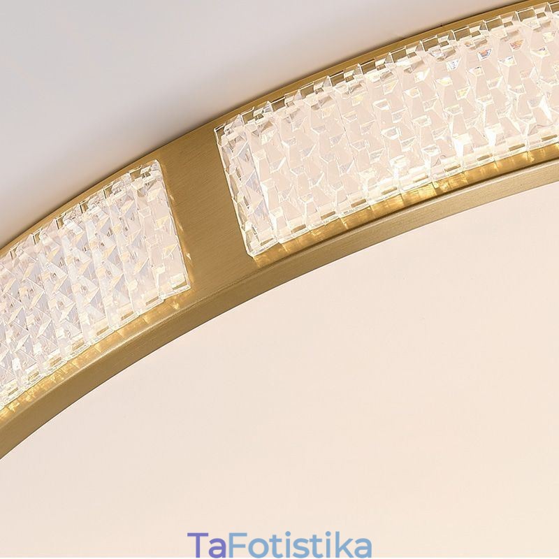 Φωτιστικό οροφής Flush Mount Στρογγυλά φωτιστικά Tricolor Dimming
