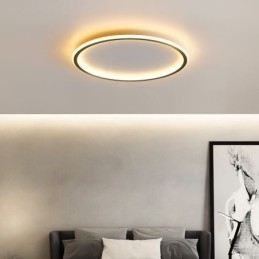 Φωτιστικό οροφής Flush Mount Στρογγυλά φωτιστικά Tricolor Dimming
