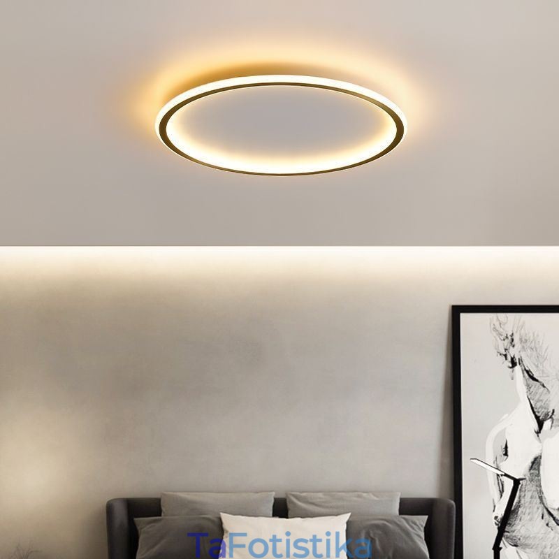 Φωτιστικό οροφής Flush Mount Στρογγυλά φωτιστικά Tricolor Dimming