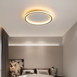 Φωτιστικό οροφής Flush Mount Στρογγυλά φωτιστικά Tricolor Dimming