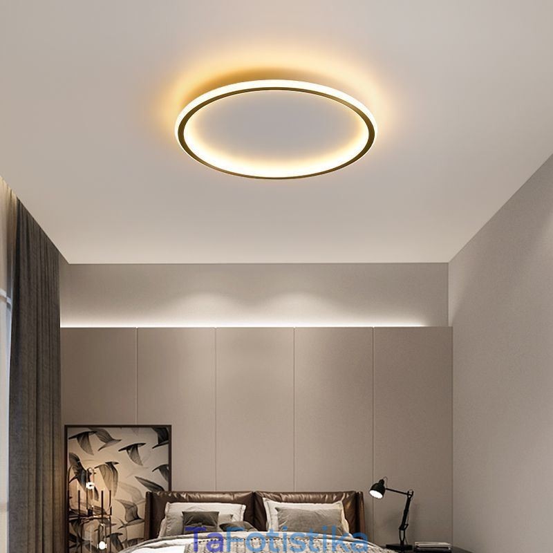 Φωτιστικό οροφής Flush Mount Στρογγυλά φωτιστικά Tricolor Dimming