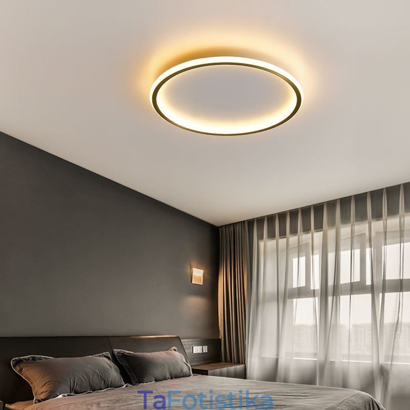 Φωτιστικό οροφής Flush Mount Στρογγυλά φωτιστικά Tricolor Dimming