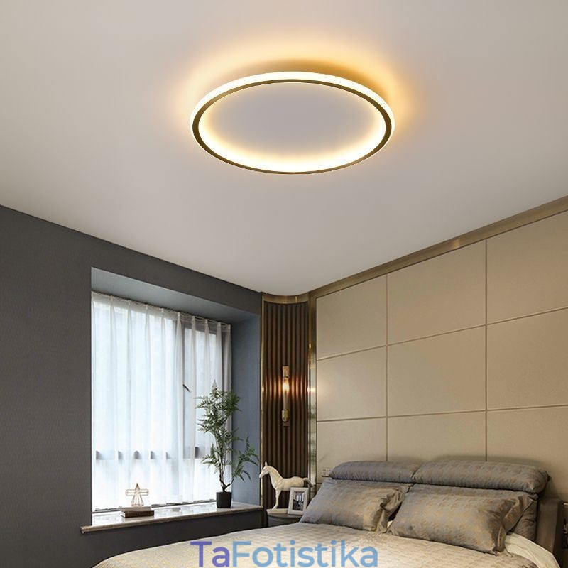 Φωτιστικό οροφής Flush Mount Στρογγυλά φωτιστικά Tricolor Dimming
