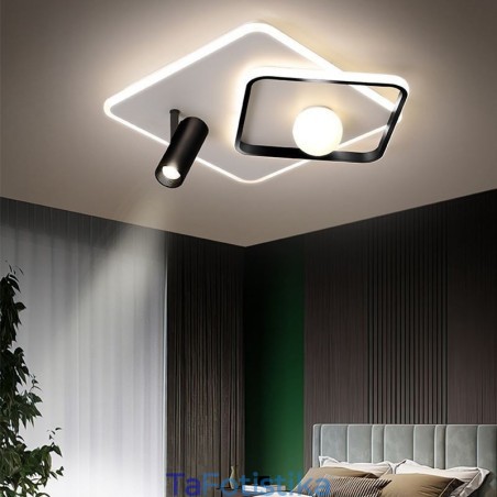Ακρυλικό τετράγωνο φωτιστικό οροφής flush Mount Spotlight Ακρυλικό τετράγωνο φωτιστικό οροφής flush Mount Spotlight