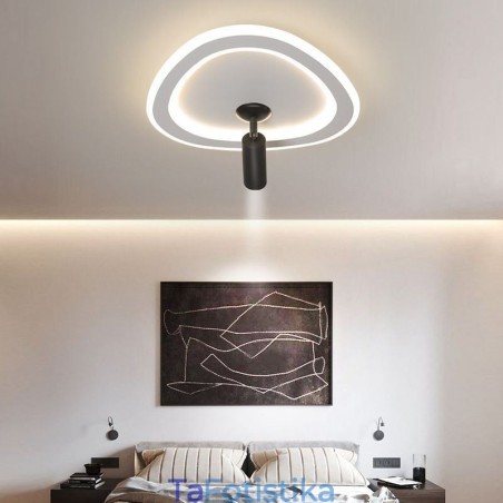 Φωτιστικό οροφής Ακρυλικό Τρίγωνο Φλος Στήριξης Φωτιστικό