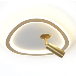 Φωτιστικό οροφής Ακρυλικό Τρίγωνο Φλος Στήριξης Φωτιστικό