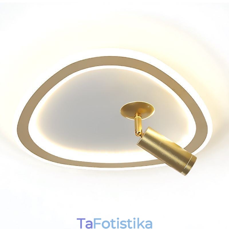 Φωτιστικό οροφής Ακρυλικό Τρίγωνο Φλος Στήριξης Φωτιστικό