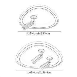 Φωτιστικό οροφής Ακρυλικό Τρίγωνο Φλος Στήριξης Φωτιστικό