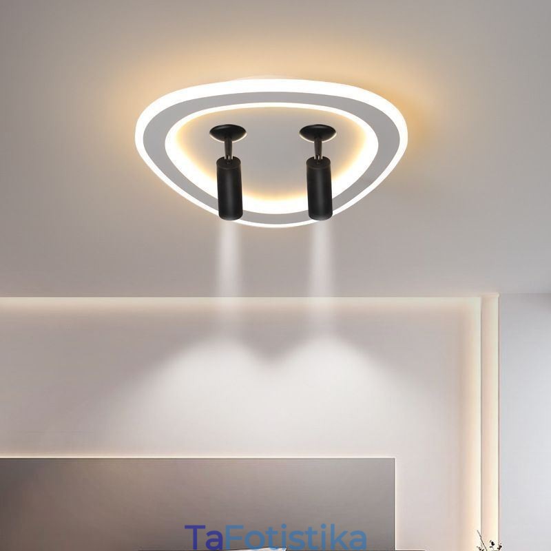 Φωτιστικό οροφής Ακρυλικό Τρίγωνο Φλος Στήριξης Φωτιστικό