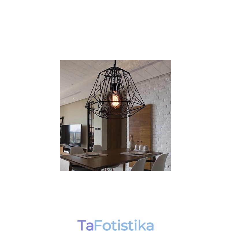 Μενταγιόν σε Μαύρο Αμπαζούρ κοτσίδα