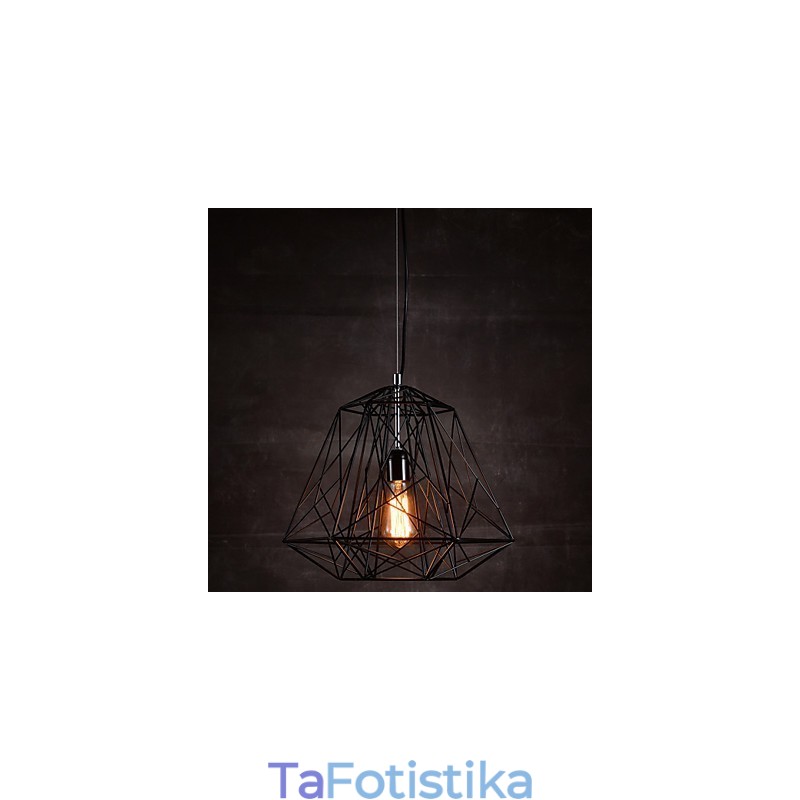Μενταγιόν σε Μαύρο Αμπαζούρ κοτσίδα