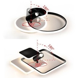 Φωτιστικό οροφής Creative Acrylic Flush Mount Spotlight