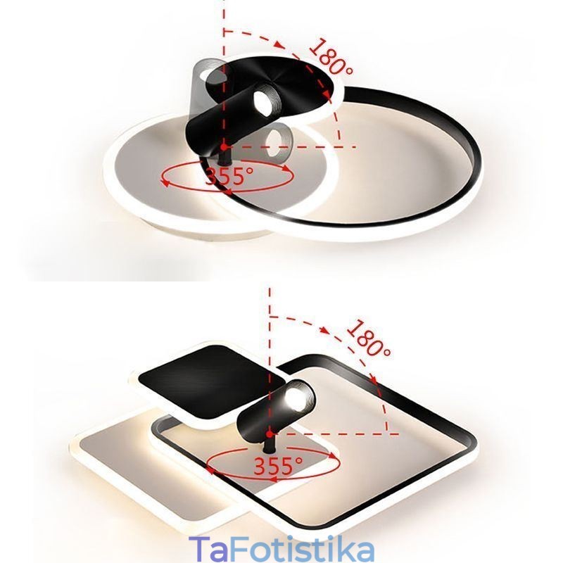 Φωτιστικό οροφής Creative Acrylic Flush Mount Spotlight