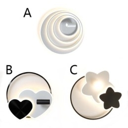 Φωτιστικό οροφής Creative Acrylic Flush Mount Spotlight