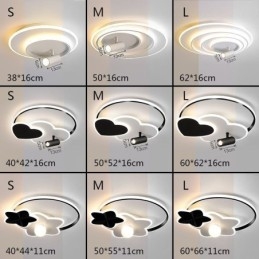 Φωτιστικό οροφής Creative Acrylic Flush Mount Spotlight