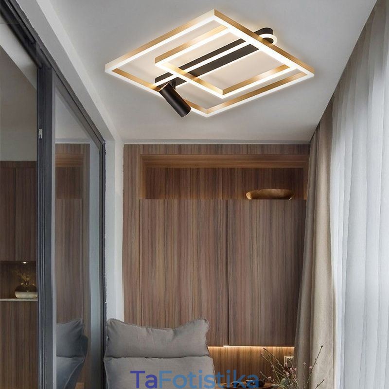 Μινιμαλιστικό ακρυλικό φωτιστικό οροφής Flush Mount Spotlight