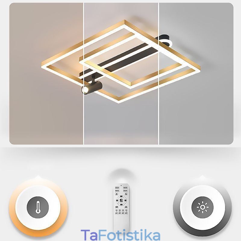 Μινιμαλιστικό ακρυλικό φωτιστικό οροφής Flush Mount Spotlight
