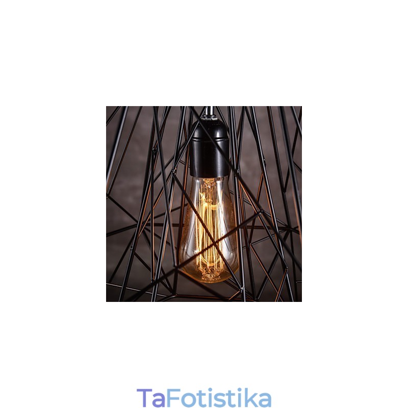 Μενταγιόν σε Μαύρο Αμπαζούρ κοτσίδα