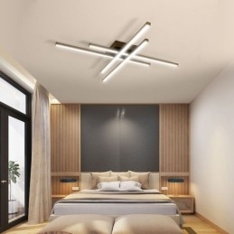 Linear Flush Mount Φωτιστικό Οροφής Απλό Ακρυλικό Φωτιστικό