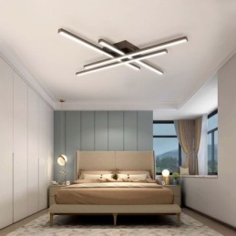 Linear Flush Mount Φωτιστικό Οροφής Απλό Ακρυλικό Φωτιστικό