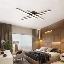 Linear Flush Mount Φωτιστικό Οροφής Απλό Ακρυλικό Φωτιστικό