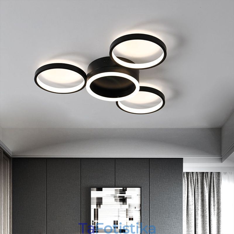 Φωτιστικό οροφής 4 Ring Flush Mount