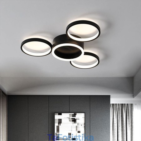Φωτιστικό οροφής 4 Ring Flush Mount Φωτιστικό οροφής 4 Ring Flush Mount
