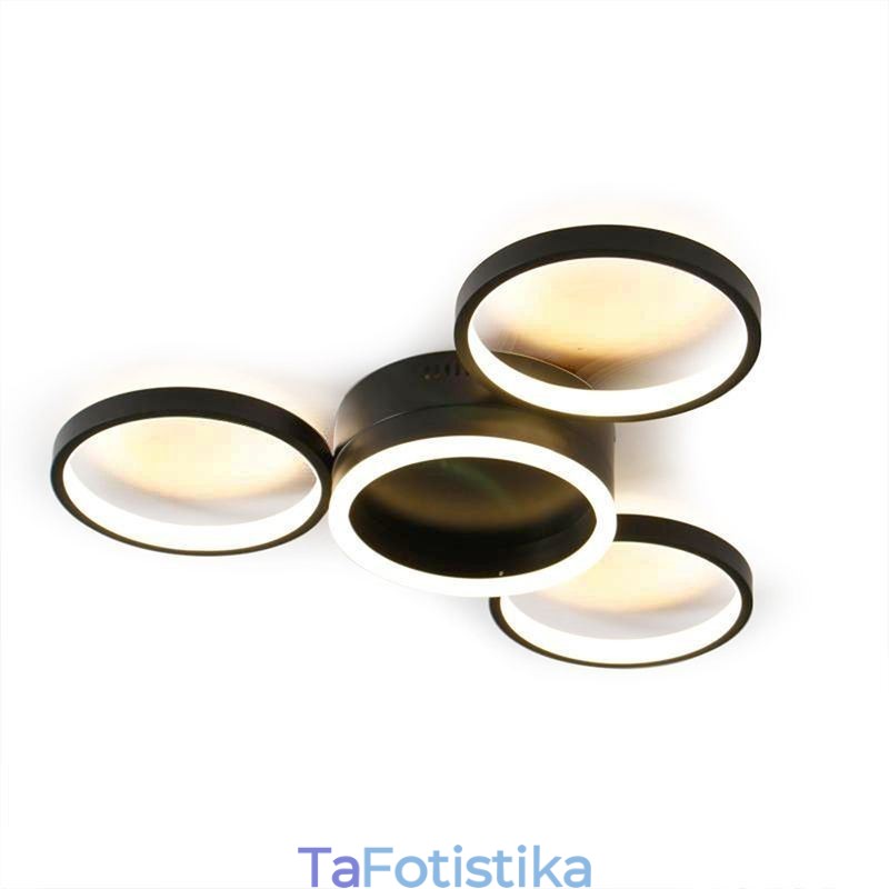 Φωτιστικό οροφής 4 Ring Flush Mount