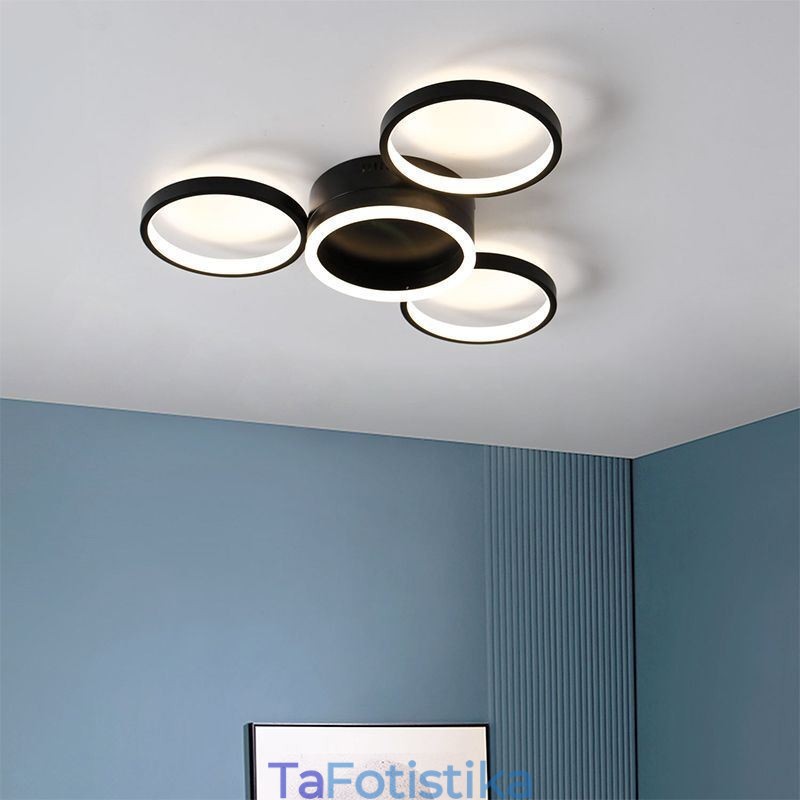 Φωτιστικό οροφής 4 Ring Flush Mount