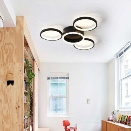 Φωτιστικό οροφής 4 Ring Flush Mount