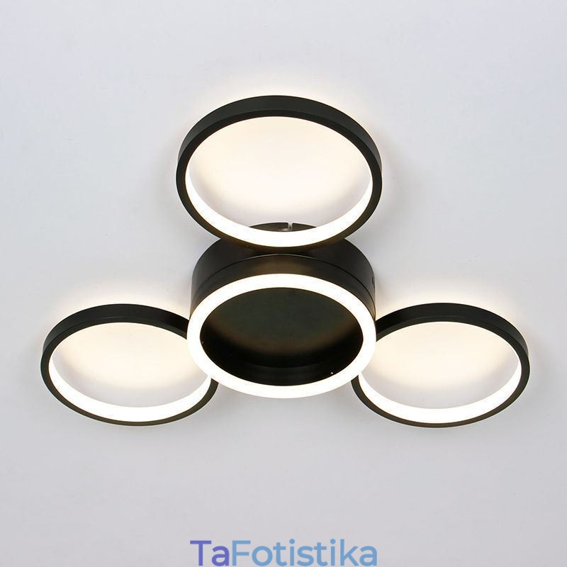 Φωτιστικό οροφής 4 Ring Flush Mount