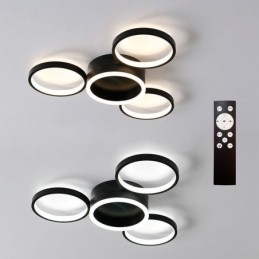 Φωτιστικό οροφής 4 Ring Flush Mount