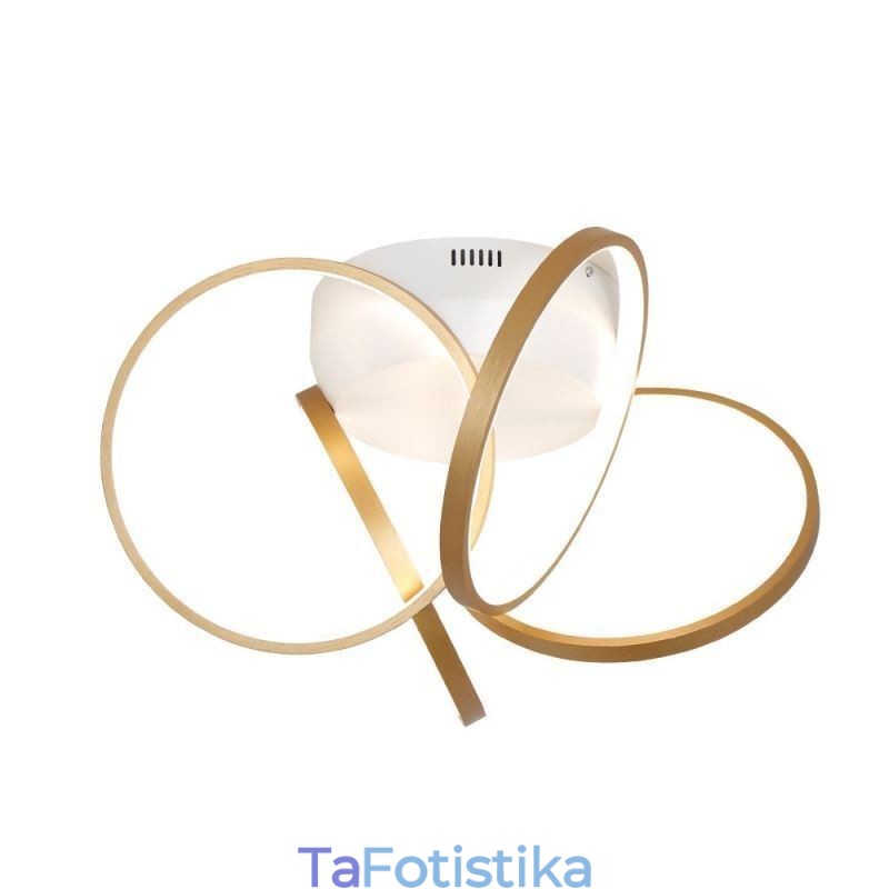 Φωτιστικό οροφής με ακρυλικό δακτύλιο Halo