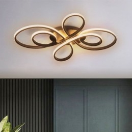 Φωτιστικό οροφής με μοντέρνο κινέζικο Knot Flush