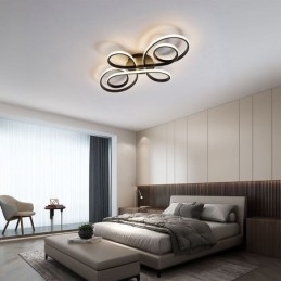 Φωτιστικό οροφής με μοντέρνο κινέζικο Knot Flush