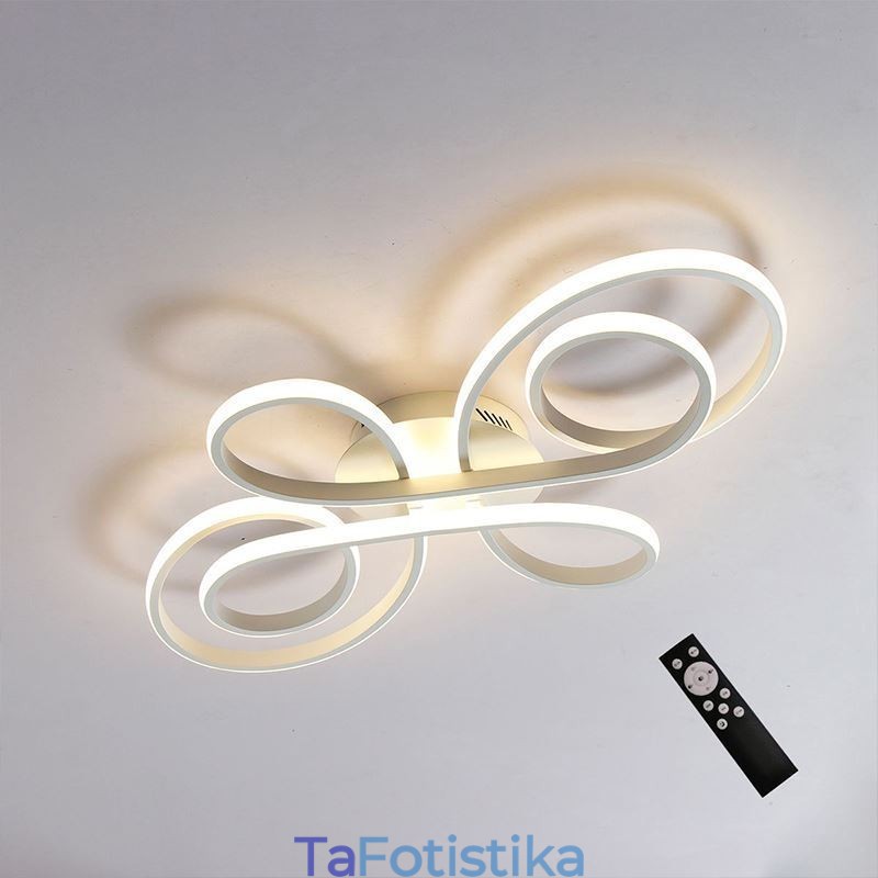 Φωτιστικό οροφής με μοντέρνο κινέζικο Knot Flush