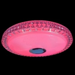 Φωτιστικό οροφής Flush Mount Remote APP Control Light Bluetooth Music Speaker