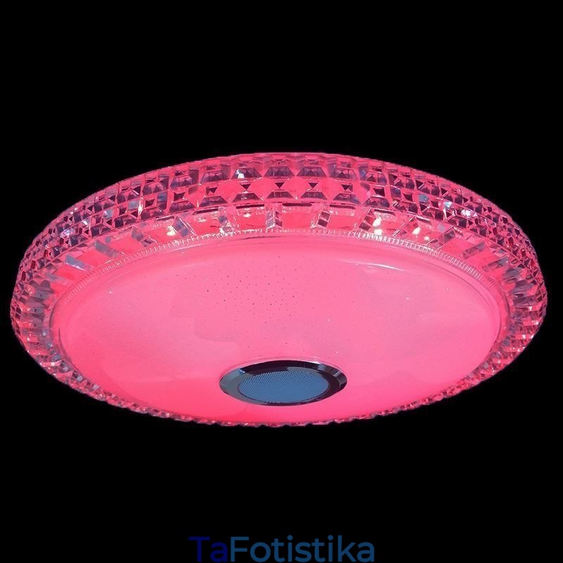 Φωτιστικό οροφής Flush Mount Remote APP Control Light Bluetooth Music Speaker