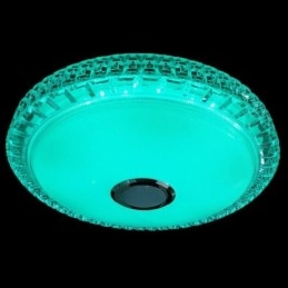 Φωτιστικό οροφής Flush Mount Remote APP Control Light Bluetooth Music Speaker