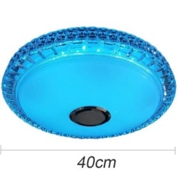 Φωτιστικό οροφής Flush Mount Remote APP Control Light Bluetooth Music Speaker