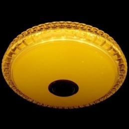 Φωτιστικό οροφής Flush Mount Remote APP Control Light Bluetooth Music Speaker