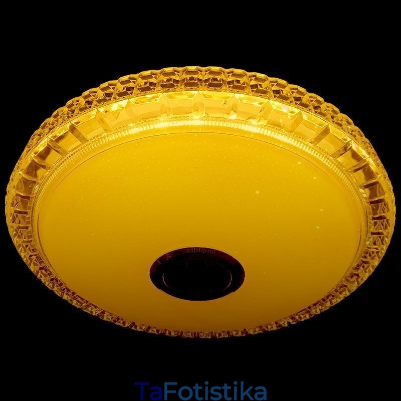 Φωτιστικό οροφής Flush Mount Remote APP Control Light Bluetooth Music Speaker