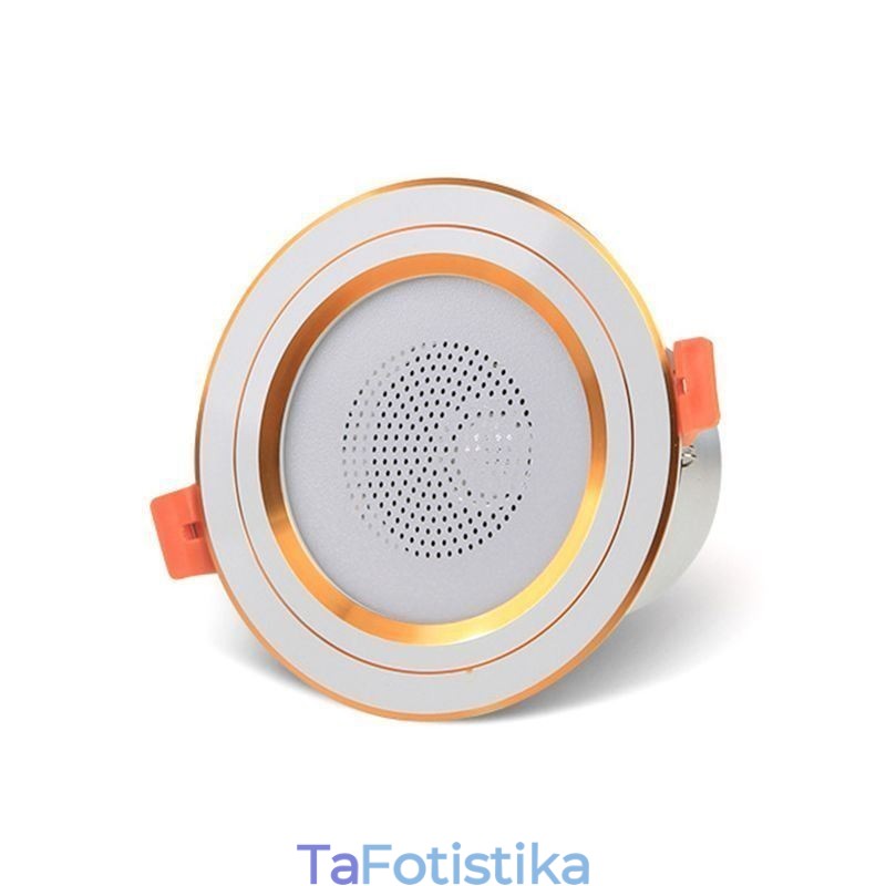 Φωτιστικό ηχείου μουσικής Bluetooth Downlight Έξυπνο φωτιστικό οροφής για κινητό τηλέφωνο