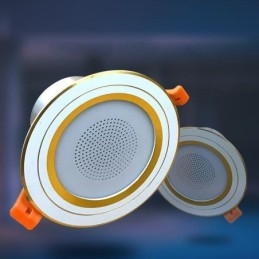 Φωτιστικό ηχείου μουσικής Bluetooth Downlight Έξυπνο φωτιστικό οροφής για κινητό τηλέφωνο