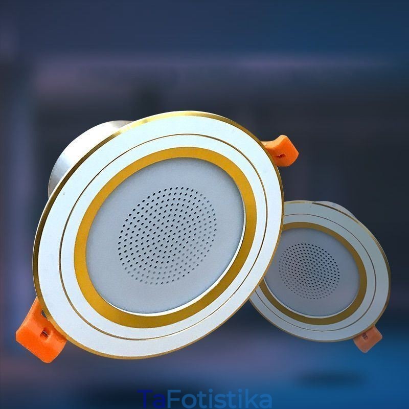 Φωτιστικό ηχείου μουσικής Bluetooth Downlight Έξυπνο φωτιστικό οροφής για κινητό τηλέφωνο