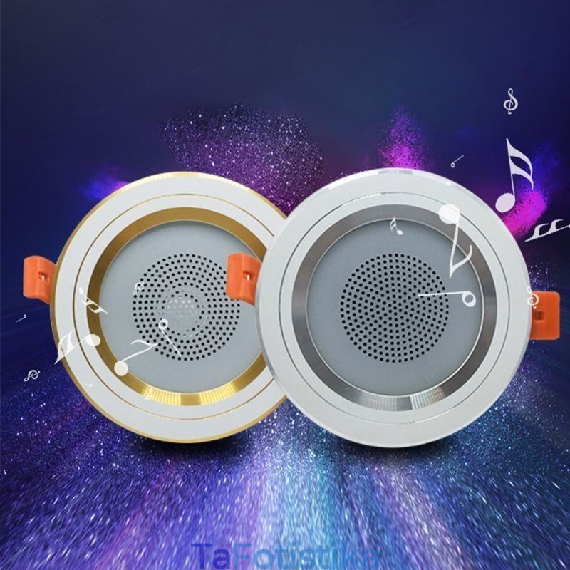 Φωτιστικό ηχείου μουσικής Bluetooth Downlight Έξυπνο φωτιστικό οροφής για κινητό τηλέφωνο