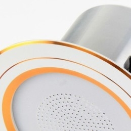 Φωτιστικό ηχείου μουσικής Bluetooth Downlight Έξυπνο φωτιστικό οροφής για κινητό τηλέφωνο