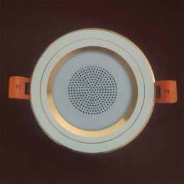 Φωτιστικό ηχείου μουσικής Bluetooth Downlight Έξυπνο φωτιστικό οροφής για κινητό τηλέφωνο