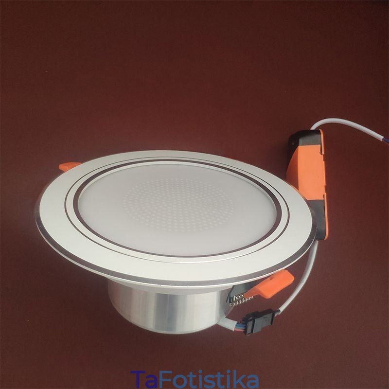 Φωτιστικό ηχείου μουσικής Bluetooth Downlight Έξυπνο φωτιστικό οροφής για κινητό τηλέφωνο