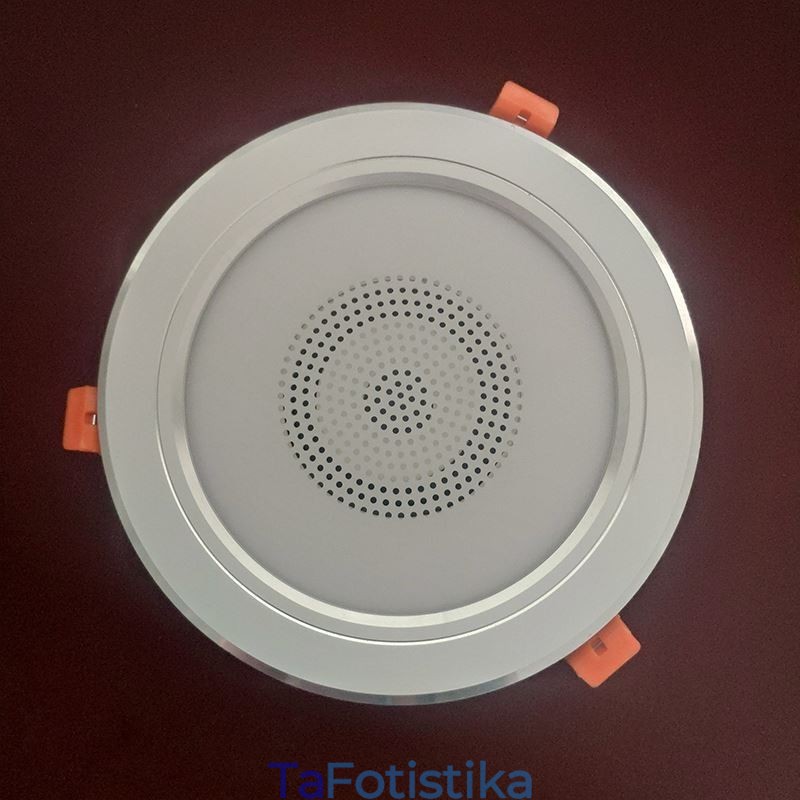 Φωτιστικό ηχείου μουσικής Bluetooth Downlight Έξυπνο φωτιστικό οροφής για κινητό τηλέφωνο